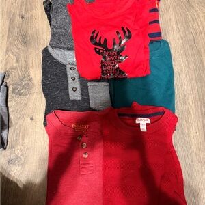 Boys size M/L long sleeve sweaters
